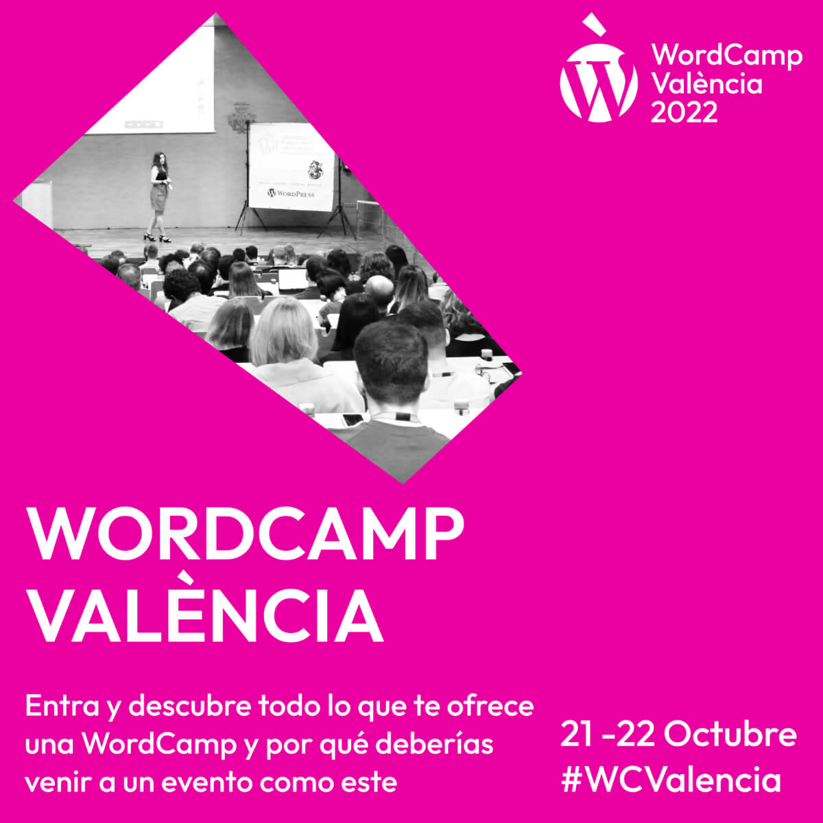 Welcome to WordCamp Valencia, España