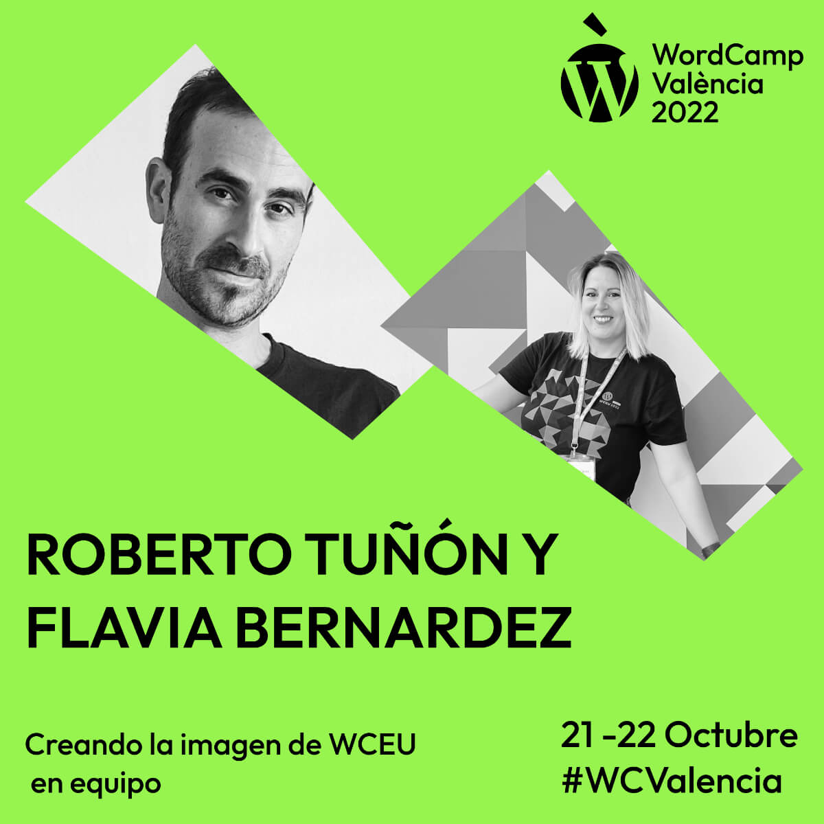 Creando la imagen de WordCamp Europe en equipo