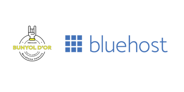 Gracias Bluehost patrocinador Bunyol d’Or de la WordCamp Valencia 2023