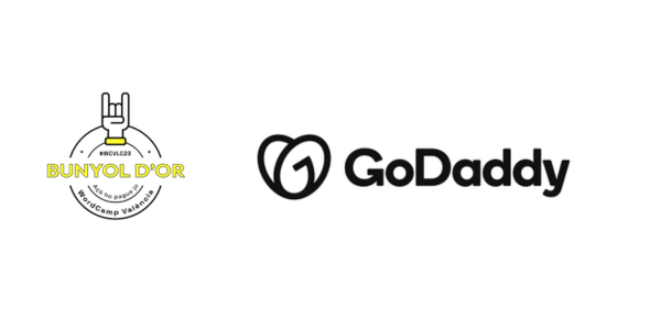 Gracias GoDaddy patrocinador Bunyol d’Or de la WordCamp Valencia 2023