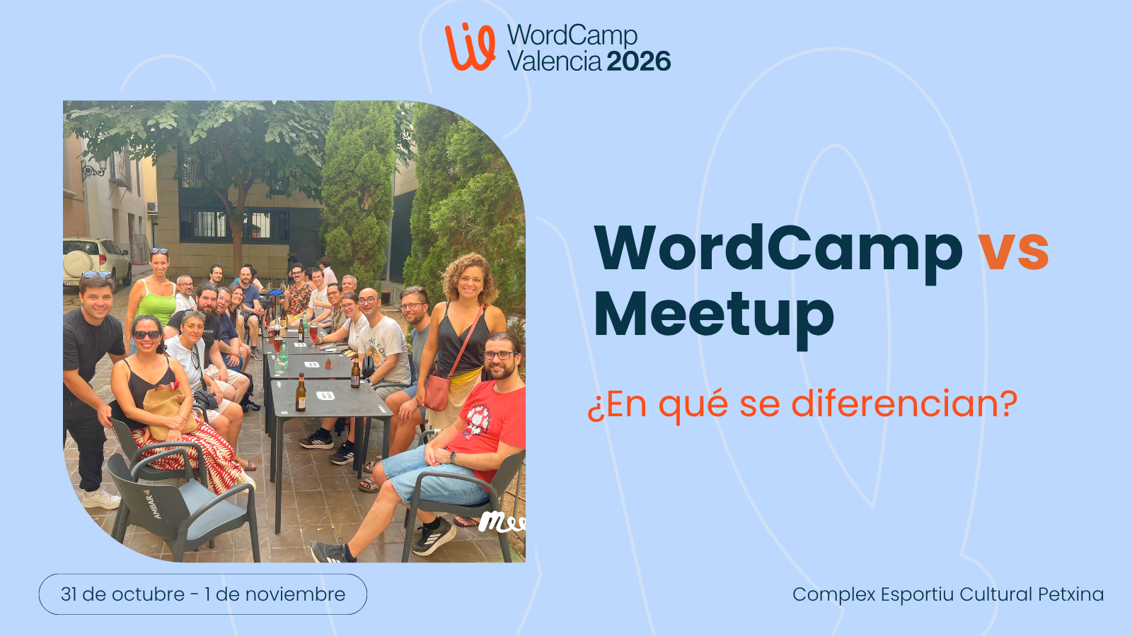 WordCamp vs Meetup: ¿en qué se diferencian?